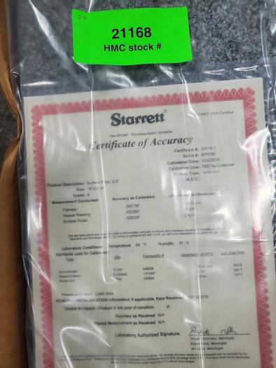 Used GRAY GRANITE SURFACE PLATE