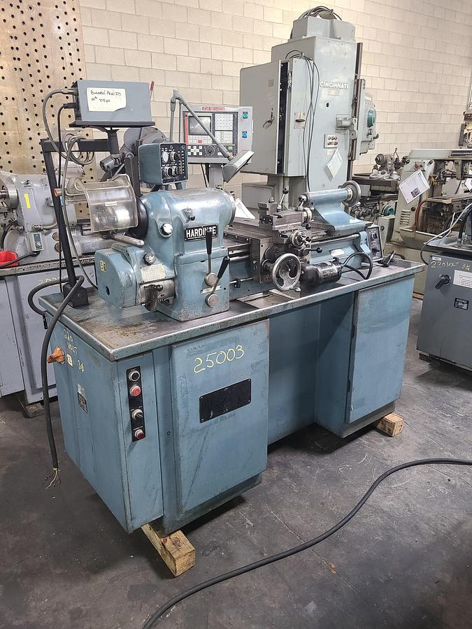 Used HARDINGE HLVH PRECISION TOOL ROOM LATHE
