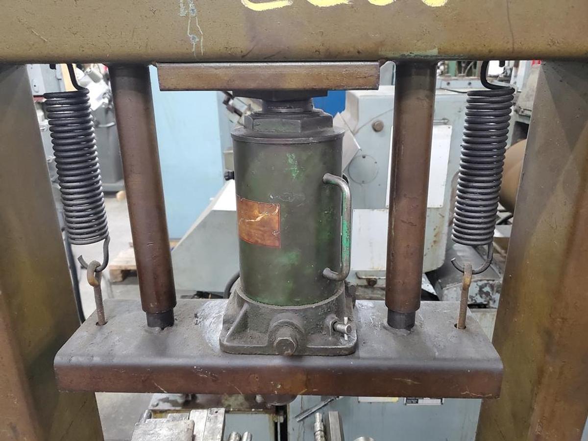 Used CAROLINA TOOL & EQUIPMENT H-FRAME HYDRAULIC PRESS