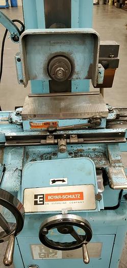 Used BOYAR SCHULTZ HAND FEED SURFACE GRINDER