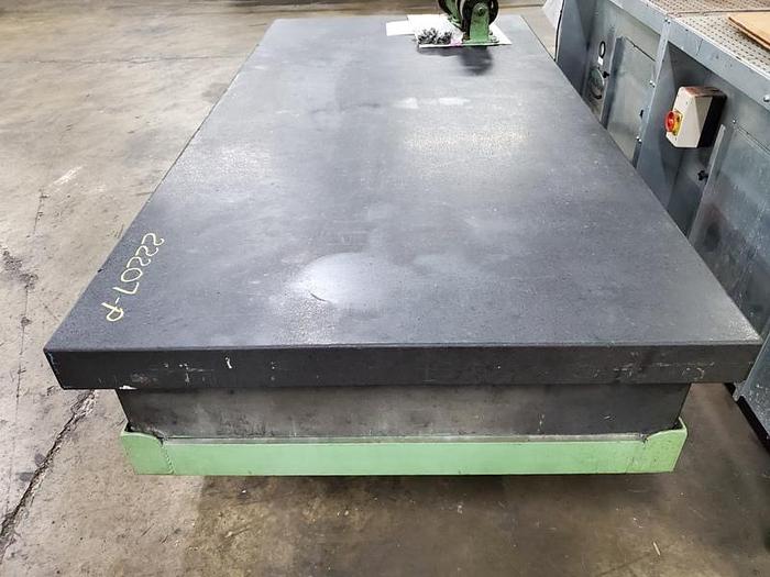 Used BLACK GRANITE SURFACE PLATE