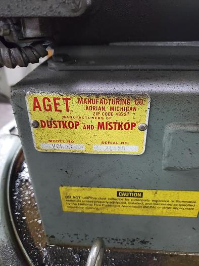 Used AGET MISTKOP MIST COLLECTOR