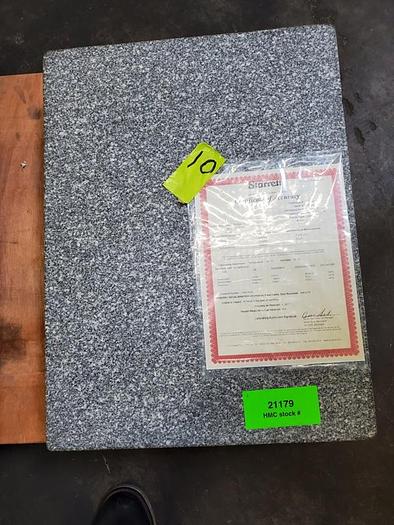 Used GRAY GRANITE SURFACE PLATE