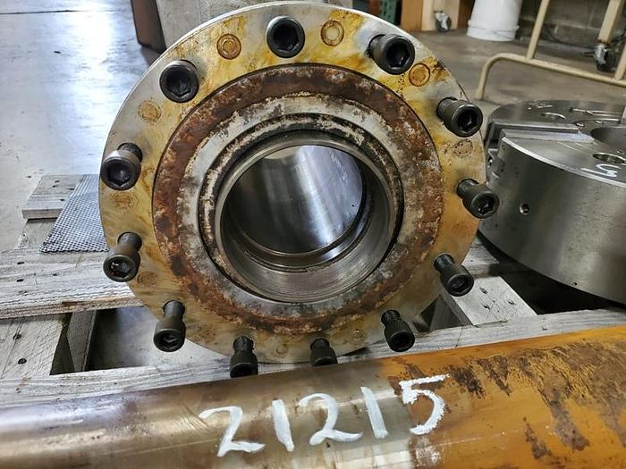 Used KITAGAWA 3 JAW HYDRAULIC LATHE CHUCK with ACTUATOR