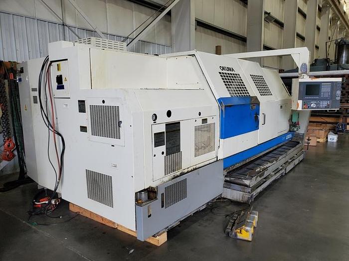 Used OKUMA LB35II CNC LATHE for Sale at Hildebrand Machinery Co Inc