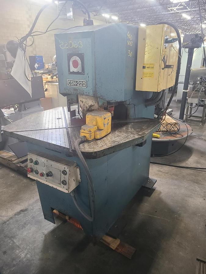 Used AMADA HYDRAULIC NOTCHER