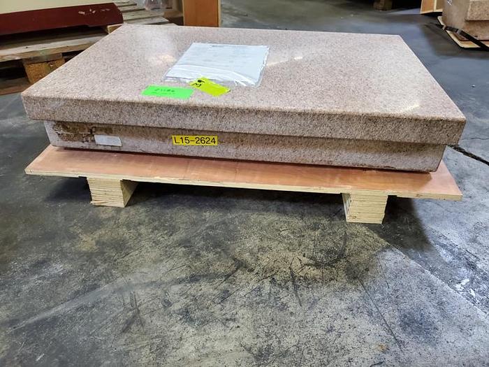 Used PINK GRANITE SURFACE PLATE