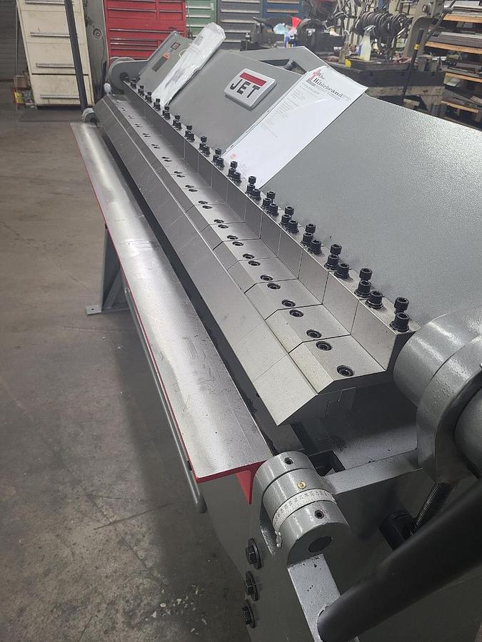 Used 72" X 12 GA. JET BOX & PAN BRAKE