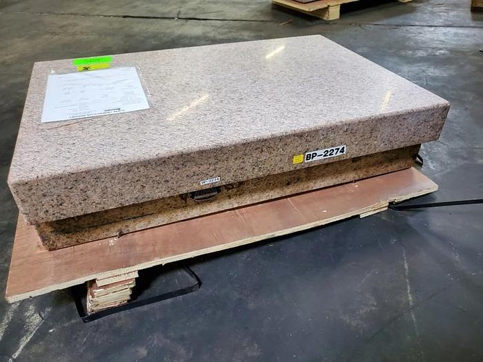 Used PINK GRANITE SURFACE PLATE
