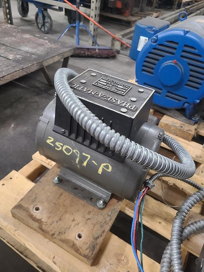 Used PHASE A MATIC ROTARY PHASE CONVERTER
