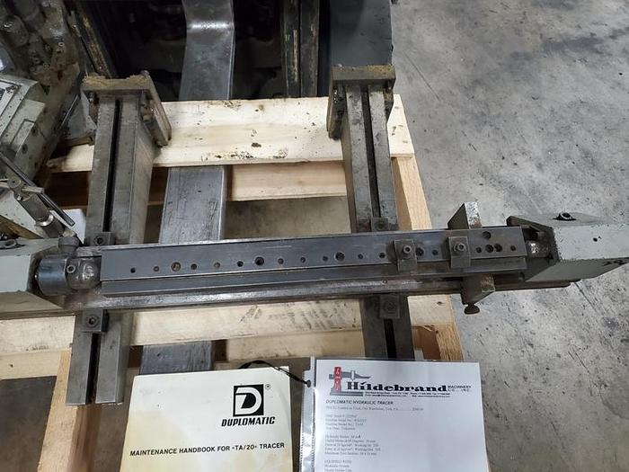 Used DUPLOMATIC HYDRAULIC TRACER