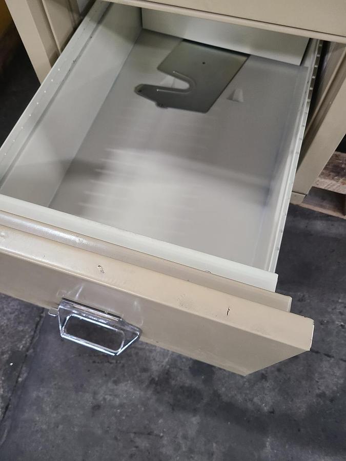 Used FIRE KING FLINING CABINET