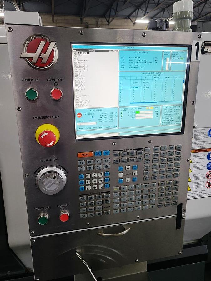 Used HAAS CNC TURNING CENTER