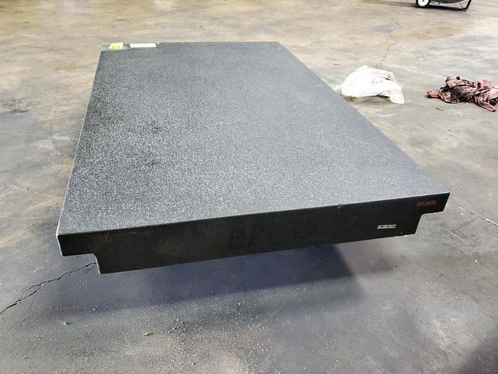 Used BLACK GRANITE SURFACE PLATE