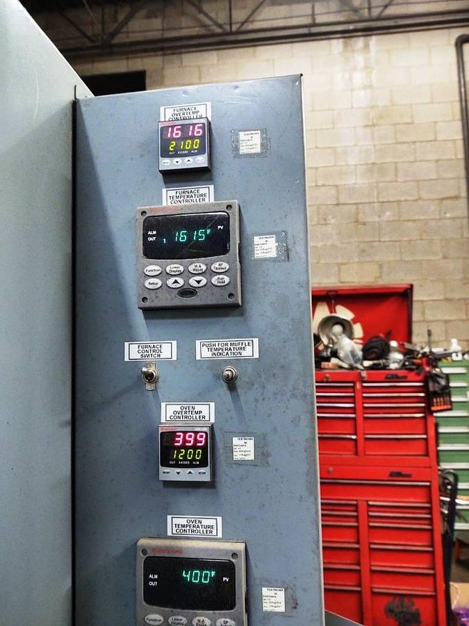 Used LUCIFER INERT ATMOSPHERE DUAL CHAMBER FURNACE