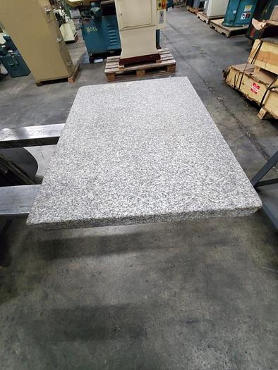 Used GRAY GRANITE SURFACE PLATE