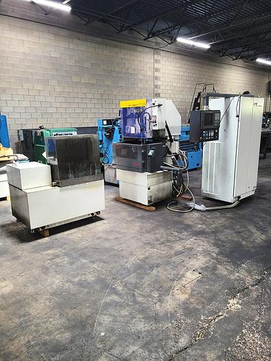 Used FANUC WIRE ELECTRICAL DISCHARGE MACHINE