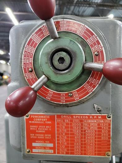 Used POWERMATIC DRILL PRESS