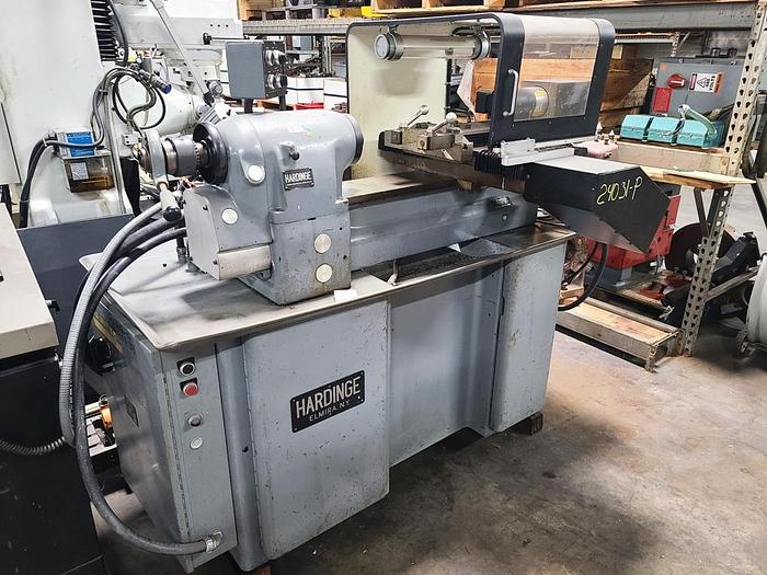 Used HARDINGE SECOND OPERATION LATHE (PARTS MACHINE)