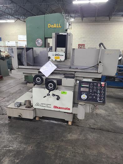 Used 8" X 20" OKAMOTO SURFACE GRINDER