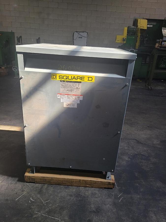 Used 150 KVA SQUARE D THREE PHASE TRANSFORMER