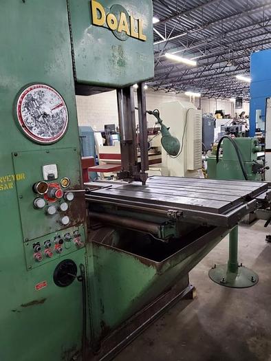 Used DOALL VERTICAL BAND SAW