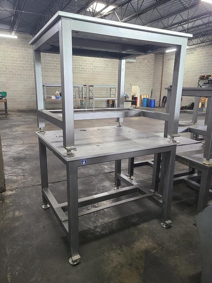 Used STEEL FRAME TABLE