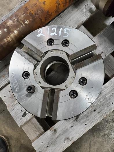 Used KITAGAWA 3 JAW HYDRAULIC LATHE CHUCK with ACTUATOR