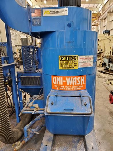 Used ABRASIVE SHOT BLAST SYSTEM