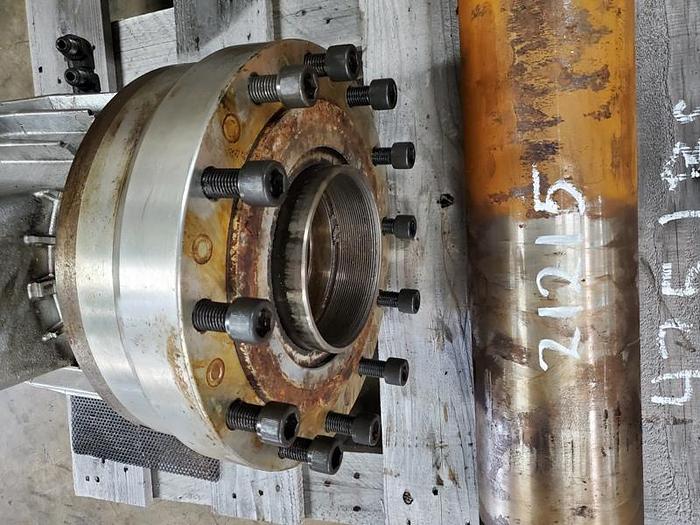 Used KITAGAWA 3 JAW HYDRAULIC LATHE CHUCK with ACTUATOR