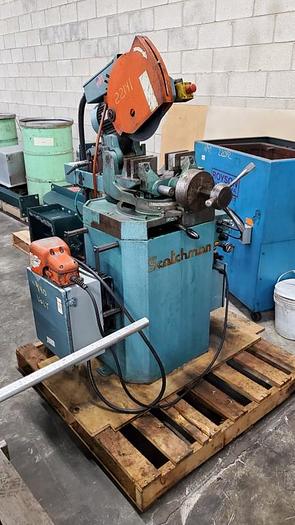 Used SCOTCHMAN MITERING COLD SAW