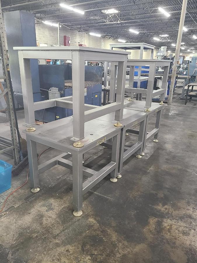 Used STEEL WORK TABLES