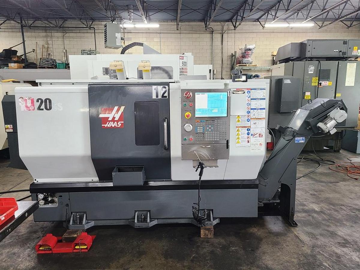 Used HAAS CNC TURNING CENTER