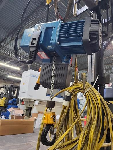 Used DEMAG ELECTRIC CHAIN HOIST