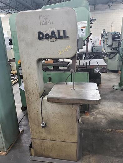Used DOALL VERTICAL BAND FILER