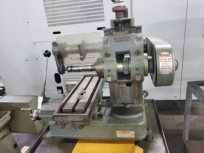 Used BARKER HORIZONTAL HAND MILL