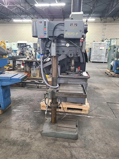Used 20" CLAUSING SINGLE SPINDLE FLOOR DRILL