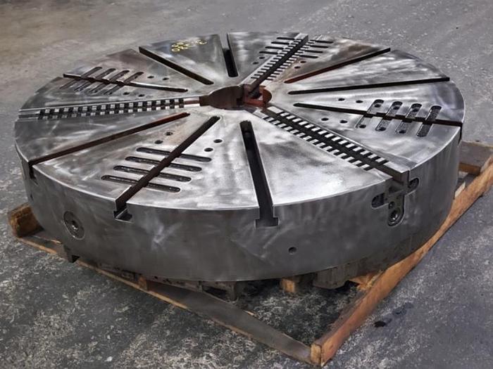 Used GIDDINGS & LEWIS 3-JAW MANUAL CHUCK