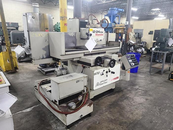 Used OKAMOTO 12" X 24" SURFACE GRINDER
