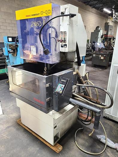 Used FANUC WIRE ELECTRICAL DISCHARGE MACHINE