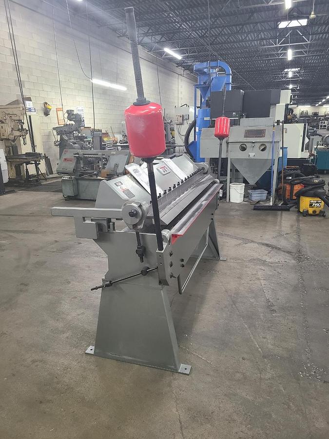 Used 72" X 12 GA. JET BOX & PAN BRAKE