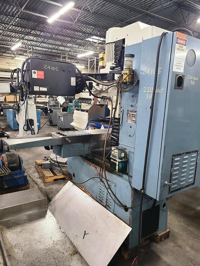 Used TRAK CNC VERTICAL BED MILL
