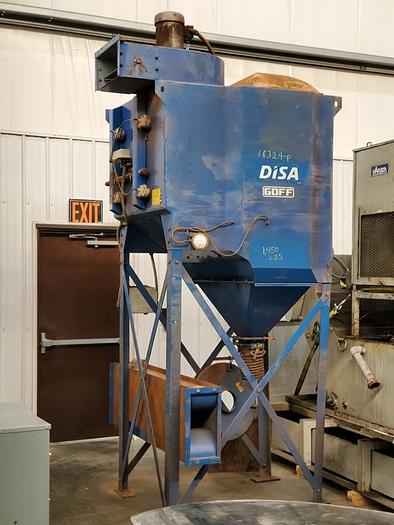 Used DISA GOFF ROTARY BLAST MACHINE