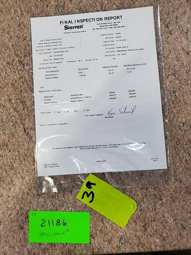 Used PINK GRANITE SURFACE PLATE