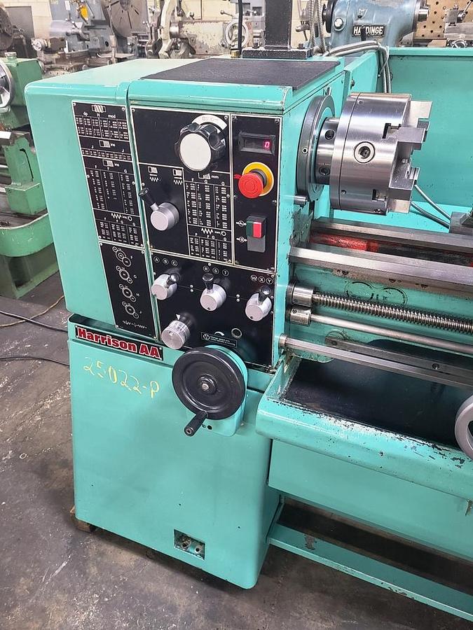 Used 13" x 25" HARRISON ENGINE LATHE