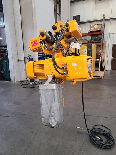 Used HARRINGTON ELECTRIC CHAIN HOIST
