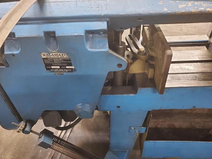 Used KALAMAZOO HORIZONTAL BAND SAW