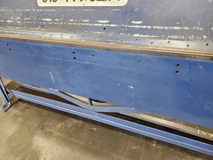 Used CHICAGO MANUAL APRON BRAKE