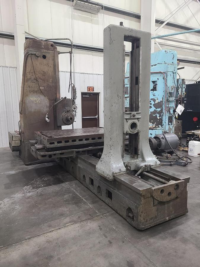 Used 5" GIDDINGS & LEWIS HORIZONTAL BORING MILL