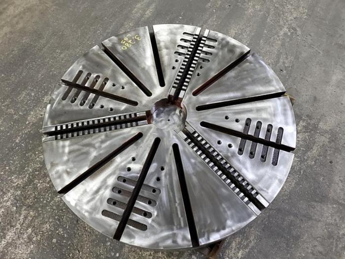 Used GIDDINGS & LEWIS 3-JAW MANUAL CHUCK